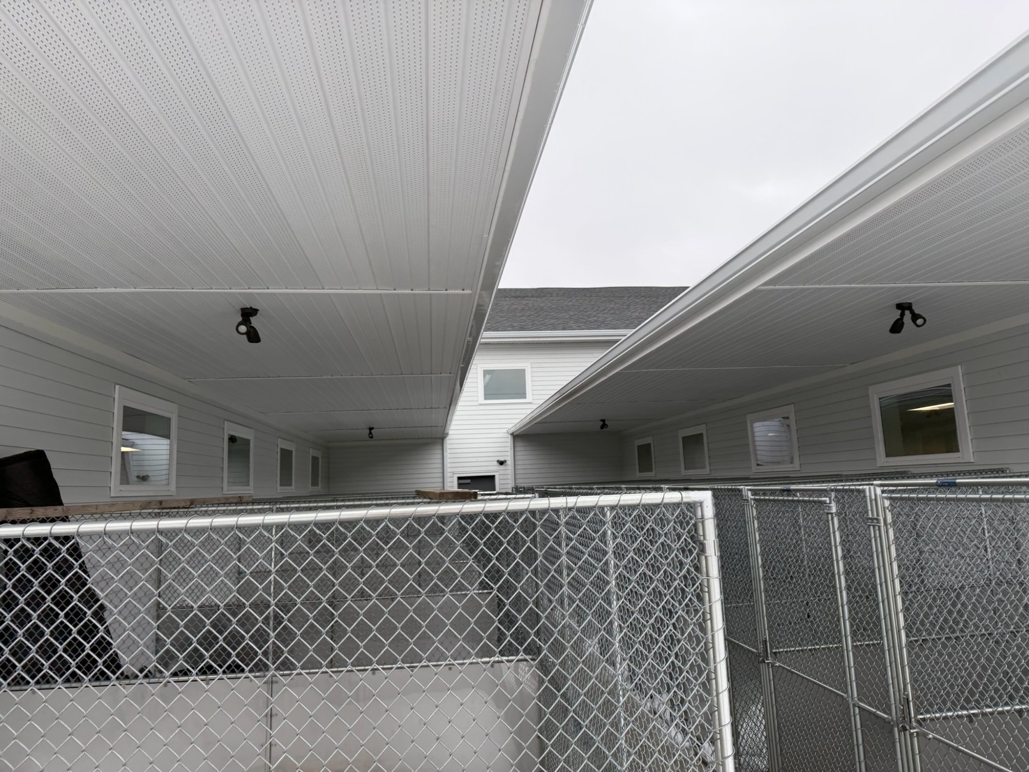 Exterior run progress